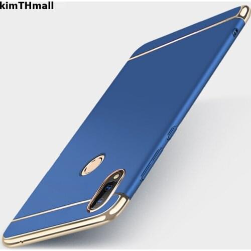 Case For Huawei Honor 8X cover Royal Gold Metal Plating Removable 3 in 1 TPU Hard case For Huawei Honor 8X Max case kimTHmall