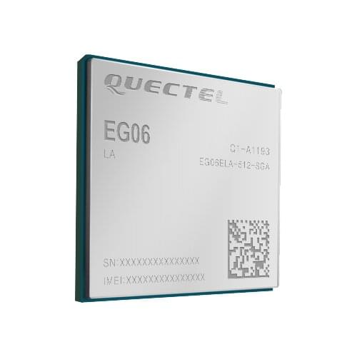 EG06-E EG06 EG06ELA-512-SGA LTE-A Adopting the 3GPP Rel. 12 LTE 300Mbit/s downlink B2/B4/B5/B7/B12/B13/B25/B26/B29/B30/B66
