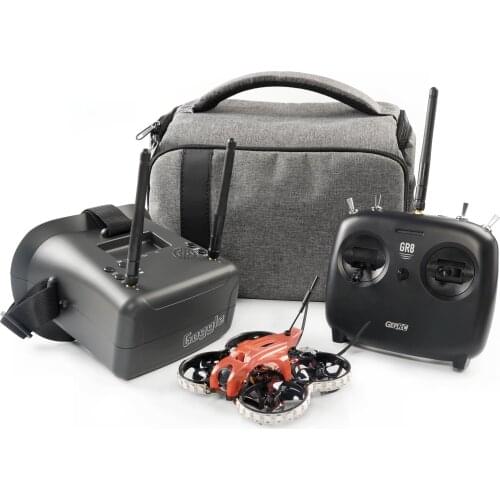 GEPRC TinyGO LED FPV Whoop RTF Drone WITH Runcam Nano2 camera GR1102 10000Kv GR8 Remote Controller 4.3 inch FPV Goggles