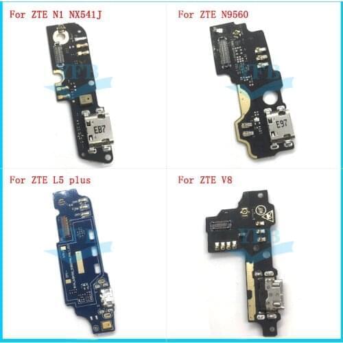 For ZTE Blade Nubia N1 NX541J Max XL N9560 V8 Pro Z978 V8Q V0840 L5 Plus USB Charging Charge Dock Port Connector Flex Cable