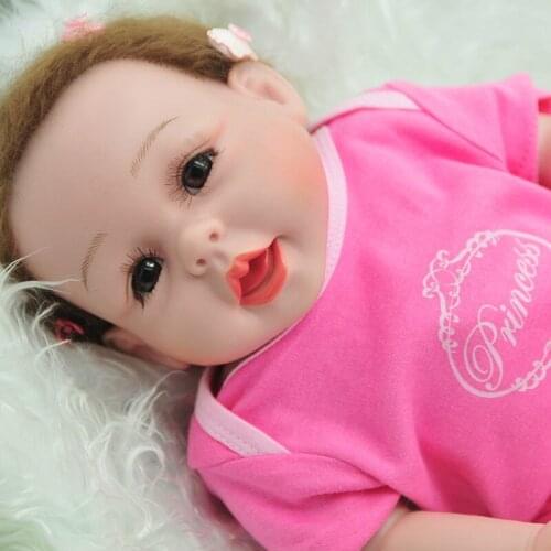 52cm Full Silicone Reborn Babe Realista Fashion Baby Dolls Princess Children Birthday Gift Bebes Reborn Dolls Newborn Baby Dolls