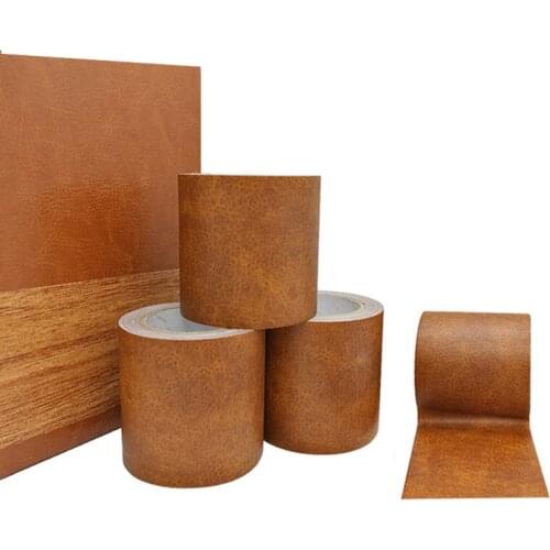 4.57MX5.7CM Floor Baseboard Repair Tapes Simulation Skin Pattern High-viscosity Tape Decoration Repair Beautify Furniture Tapes