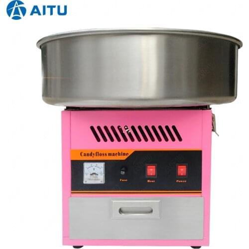 OT62 Hot Popular High Quality Cotton Candy Floss Machine candy making machine electric/gas flower candy floss make machine