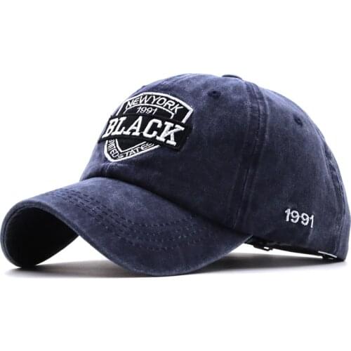 Washed Fishing baseball cap Snapback Hat for Men Women Sun Hat Bone Gorras Embroidery Spring Cap Wholesale The New 2021