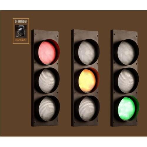 Traffic wall lamp American Instruction Hall Modern Industrial Wall Lamp Decorative Hotel wall sconce lamp