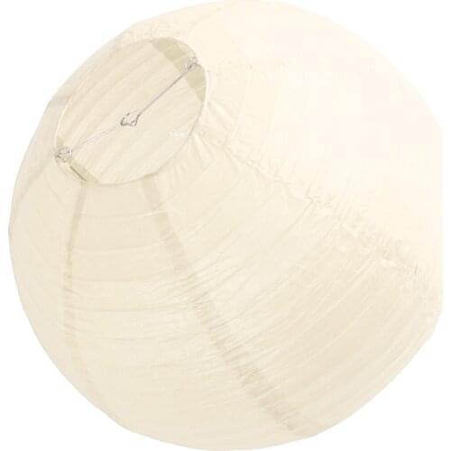 NOCM Hot 1 x Chinese Japanese Paper Lantern Lampshade for Party Wedding, 50cm(20") Creamy-white