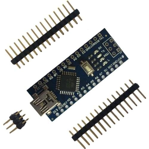 2017 Newest1 pcs Nano V3.0 ATmega328P Module Board + Free Mini USB Cable for Arduino Compatible