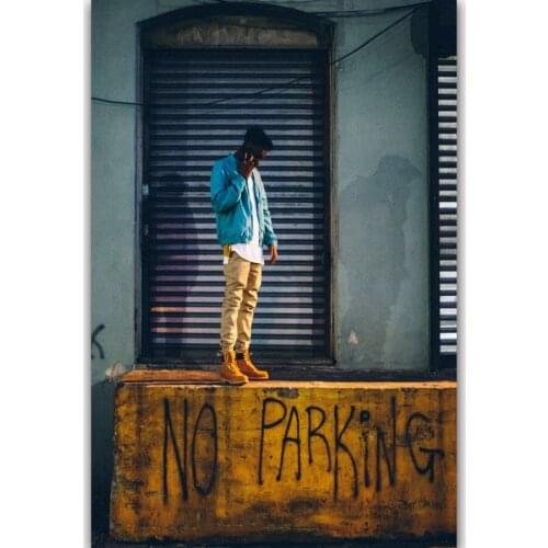 New Derin Falana Custom US Rapper Music-Silk Art Poster Wall Sticker Decoration Gift