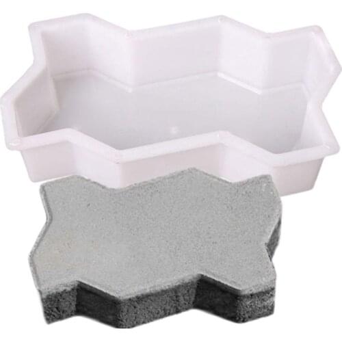 Three Waves Plastic Molds Road Board Brick Square Brick Pavement Brick Plastic Mold Half Three Wave Plastic Mold