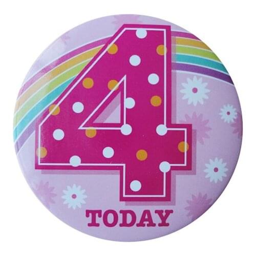 Customized aluminum alloy pin with competitive price and high quality plastic name badge K200332