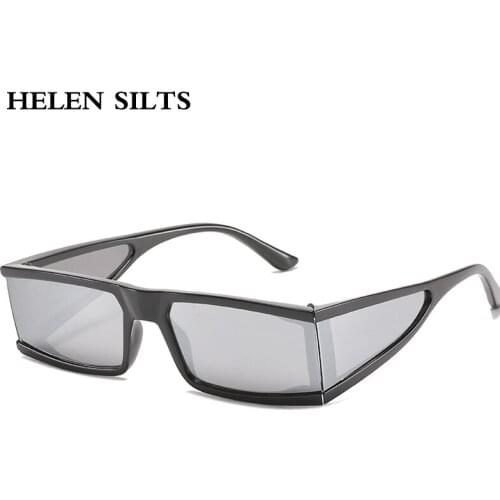 New Women Steampunk Sunglasses Fashion Wide Leg Eyeglasses Vintage Square Glasses For Men Gothic Eyeglasses Oculos Feminino H47