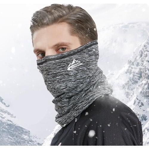 1Pc Multi-Purpose Neck Warm Thermal Balaclava Hood Scarf Thicken Outdoor Sports Ski Winter Windproof Hat For Cycling