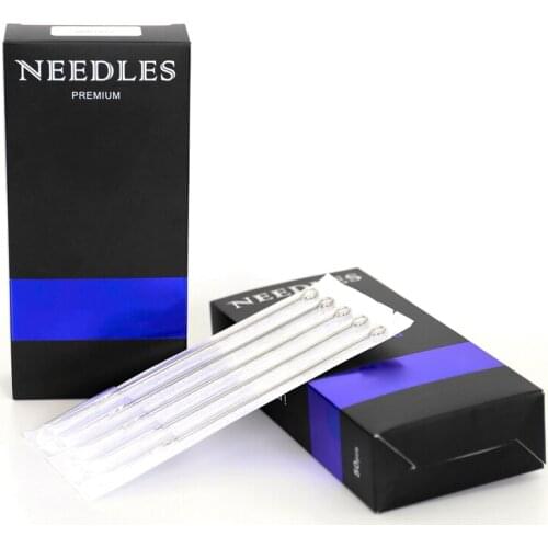 50pcs Disposable Tattoo Needles Set Sterilized Tattoo Lining Cartridge Needles Body Arts Tool SSwell