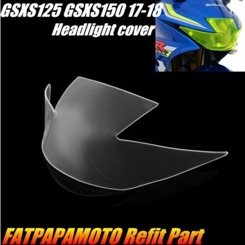 FOR SUZUKI GSXS125 GSXS150 GSXS 125 150 2017 2018 Motorcycle Accessories Headlight Protection Guard Cover