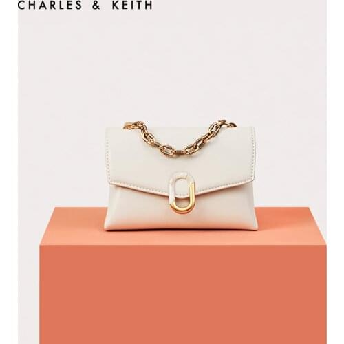 CHARLES&KEITH Women's Metallized Bags