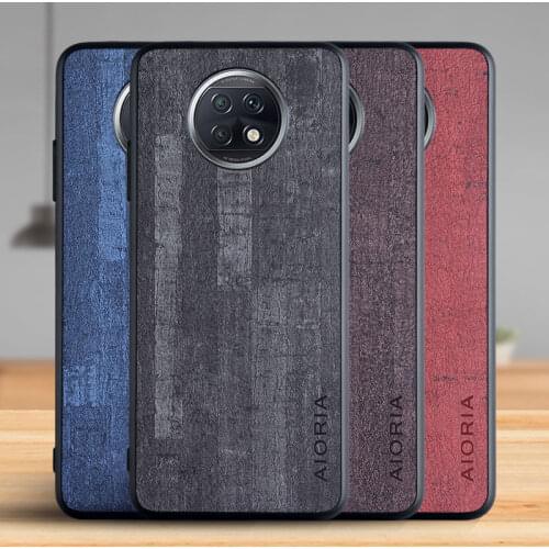 Case for Xiaomi Redmi Note 9T 9 Pro 9S Funda Luxury Vintage Bark pattern Leather Phone Cover for xiaomi redmi note 9t case Coque
