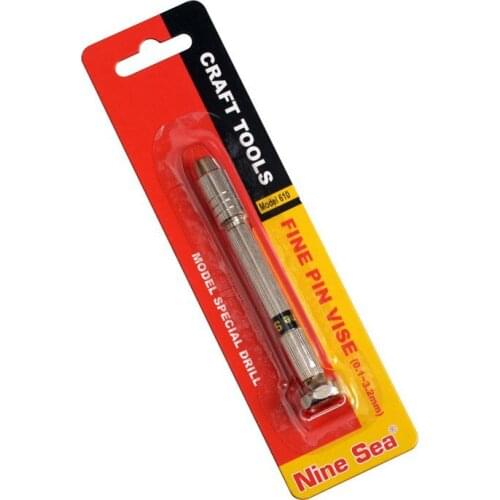 Nine Sea 610 Fine Pin Vise(0.1-3.2mm),Model Special Drill,Craft Tools