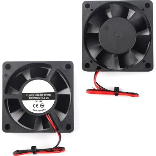 For VORON 2.4 Fan kit 60*60*20mm 24V 6020 Fan With 2 Pin Dupont Wire