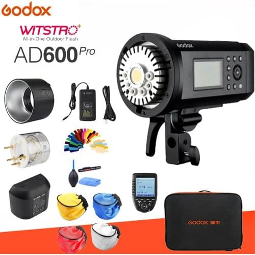 Godox AD600Pro 600Ws TTL HSS outdoor flash with built-in 2.4G wireless X system with optional CB-09 Xpro trigger