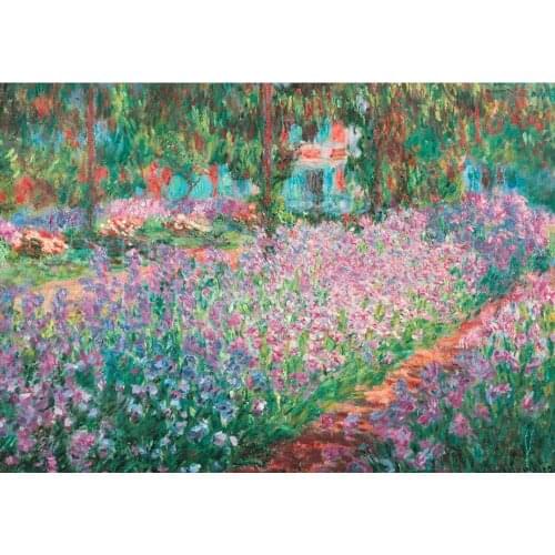 High quality Claude Monet paintings for sale Jardin A Giverny Canvas art hand-painted