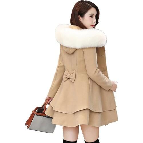 Longqibao Women's Hooded Coats