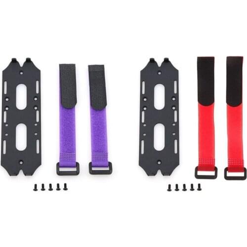 Metal Battery Tray Mounting Plate Bracket Expansion Board for RC Crawler Car Axial SCX10 II 90046 90047 Wraith