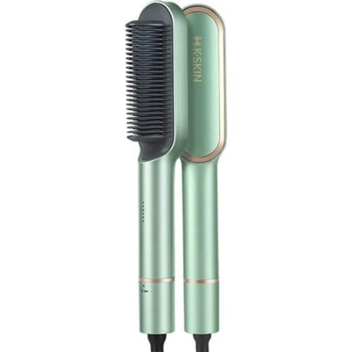 Multifunctional Hot Combs Anti-Scalding Hair Straightening Brush Ceramic Hair Curler Heated Electric Smart Hair Straightener