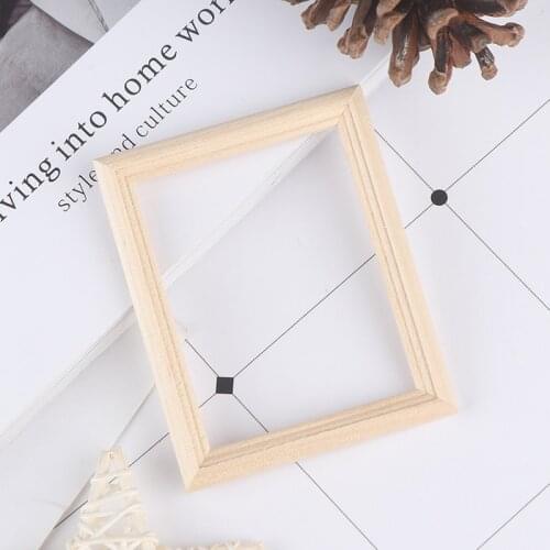 New 1/12 Dollhouse Miniature Accessories Resin Photo Frame Simulation Furniture Model Toy For Children Doll House Decoration