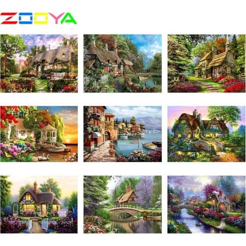 Diy New Arrivals Crystal Diamond Paintings Embroidery Landscape Diamond Mosaic Photos Diamond Painting Landscapes Flower 2Jm013