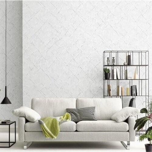 The New Modern minimalist gray plain solid color dark pattern wallpaper Nordic style living room bedroom background wall paper