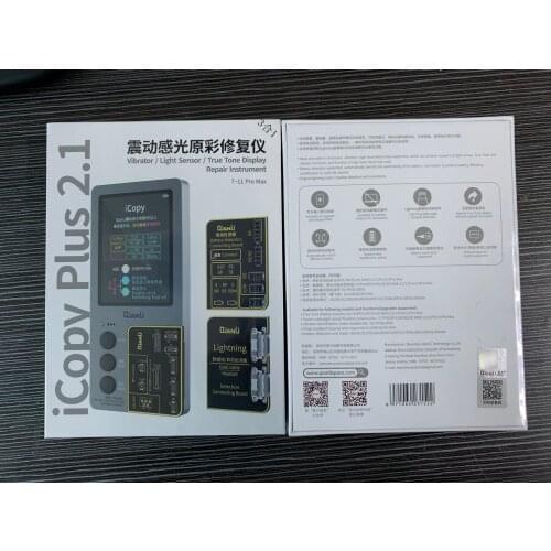 Qianli ICopy Plus 2.1 light sensor true tone dispay repair instrument for iphone 7-11ProMax with lightning Battery test board