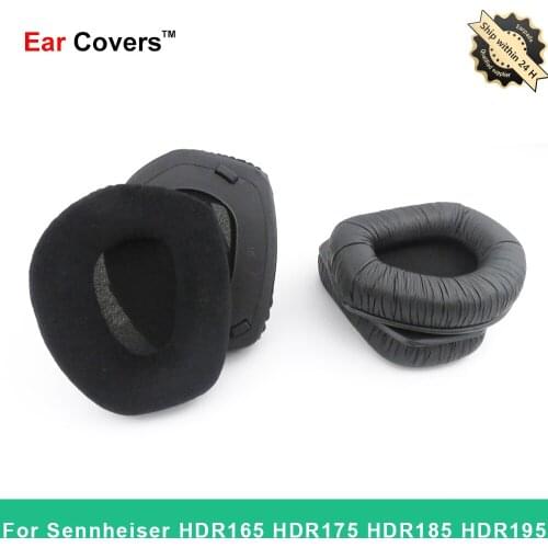 Earpads for Sennheiser HDR175 HDR165 DHR185 HDR195 Headphones Earpad Cushions Covers Velvet Ear Pad Replacement