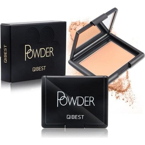 8 Colors Professional Face Powder Oil Control Brighten Full Coverage Concealer Long Lasting Makeup Compact Setting Powder