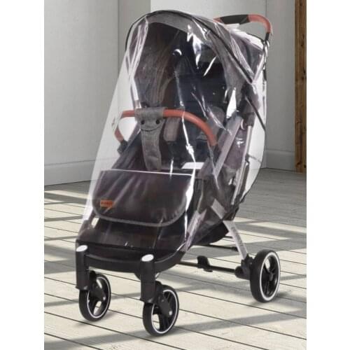 Stroller Accessories Waterproof Rain Cover Transparent Wind Dust Shield Raincoat For Baby Strollers Pushchairs Rain Coat