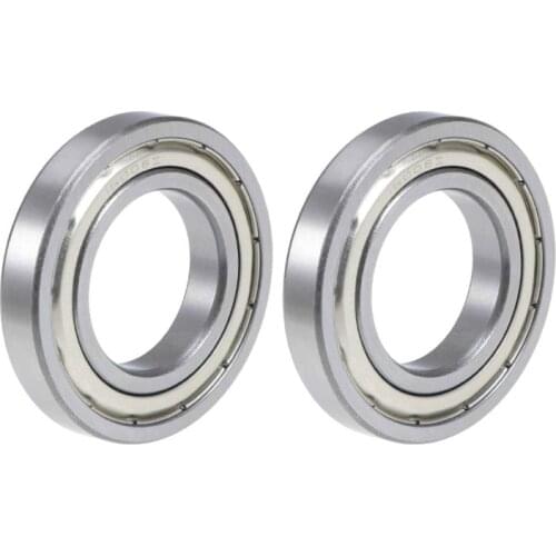 16006ZZ Deep Groove Ball Bearing 30x55x9mm Double Shielded Bearing Steel Bearings 2-Pack