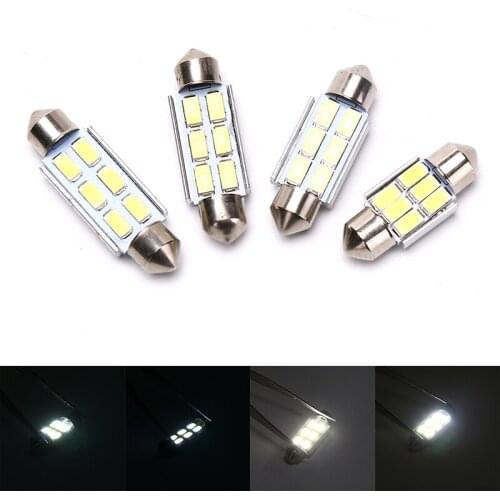 Super Bright 6LED 5630 6SMD Festoon Auto Car Dome Door License plate Map Light