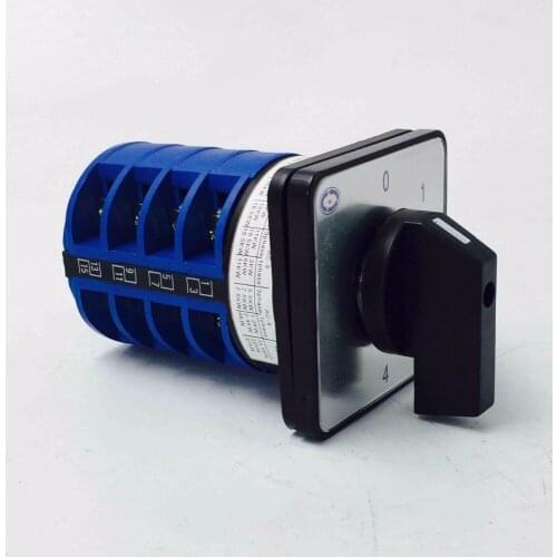 Universal Change-over Switch Four Archives Switch Rotating Type 4 Section Silver Contact YMW26-32/4