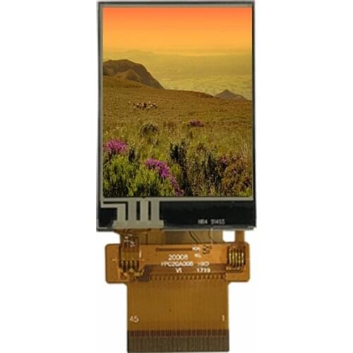 2.0inch 240*320, ST7789V, MCU/SPI/RGB interface TFT LCD with touch panel