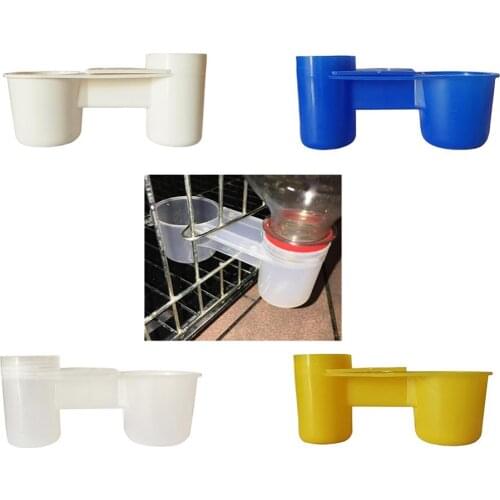 1 Pcs Bird Dove Quail Automatic Drinker Bowl Waterers Drinking Cups Tools Dual Port Pet Bird Feeder Waterer Equipments,4 colors