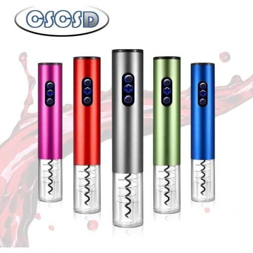 1pcs/lot Dry battery / USB charging electric bottle opener electric wine opener automatic bottle opener Kichen Accessories