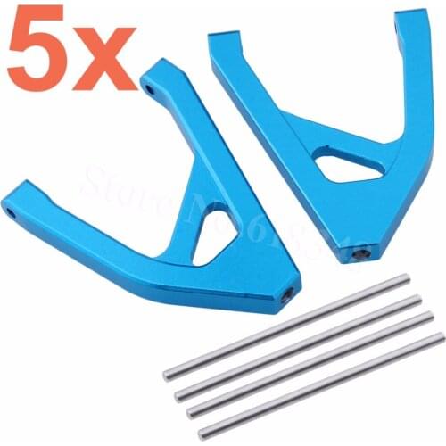 10pcs/Lot Aluminum Alloy Rear Upper Suspension Arm Susp A-Arm For Traxxas 1/16 Slash 4x4 70054 RC Car Upgrade Parts 7032 Hop Up