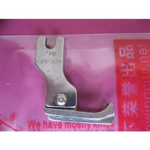 2018 New Sale Sewing Machine With Narrow Width 7mm Feet High And Low Pressure Steel Piping Foot Left Pinhole From 1.5mm Cr1/16n