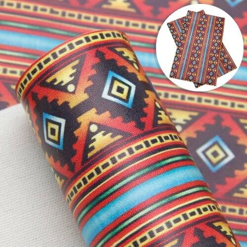 David accessories 20*33cm Flower Printed Faux Synthetic Leather For Bow-knot bags Wallet Phone Cover Scrapbook DIY,1Yc11906