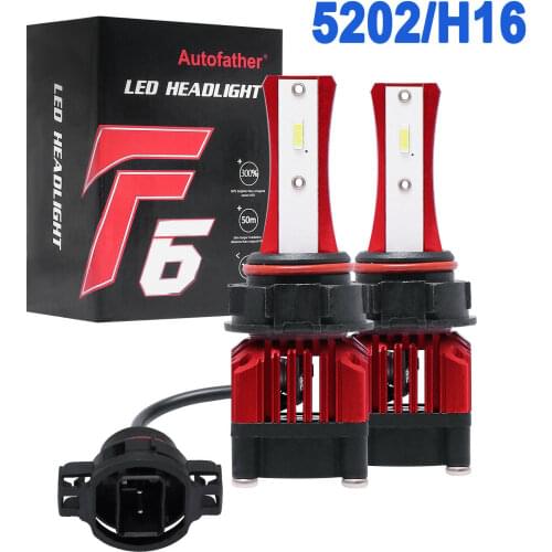 F6 H7 H11 5202 Car LED headlights spotlight and high temperature resistant domestic