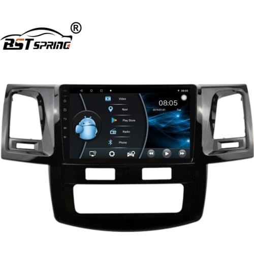 Bosstar Android Car DVD Audio Multimedia Player for Toyota Fortuner 2007-2014 With GPS Navigation