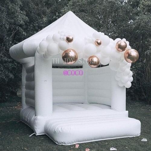 Free air ship to door ! 4.5x4.2m inflatable jumping house,inflatable wedding birthday party bounce castle, dome tent