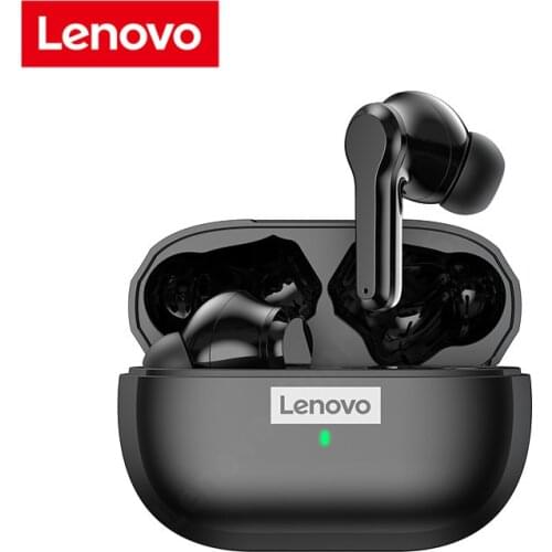 Lenovo TWS Bluetooth 5.0 Earphone Wireless Sports Headphone Life Waterproof HIFI Music Headset with Intelligent Battery Display