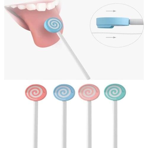 Lollipop Baby Oral Cleaning Children Tongue Cleaner Brush Scraper Baby Care Gifts Baby Tongue Cleaner