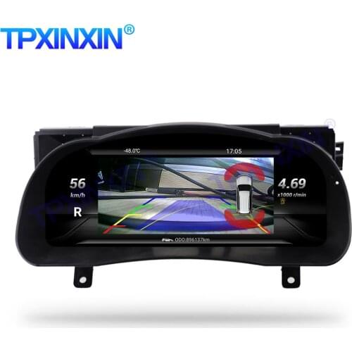 For Toyota Highlander 2014-2019 Car Digital Dashboard Panel Virtual Instrument Cluster Cockpit LCD Speedometer Multimedia GPS