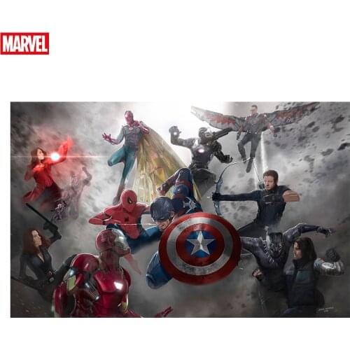 Marvel Avengers Superhero HD Print Art Poster Canvas Painting Living Room Bedroom Decoration Painting Decor Cuadros